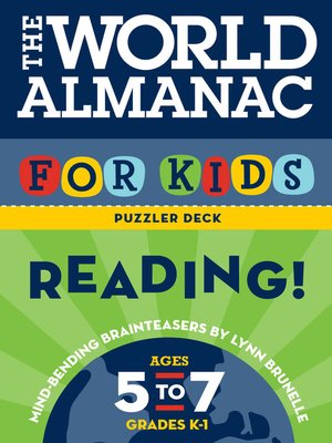 cover image of The World Almanac for Kids Puzzler Deck